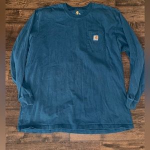 Size 3XL men’s Carhartt shirt. Long sleeve. Front pocket.